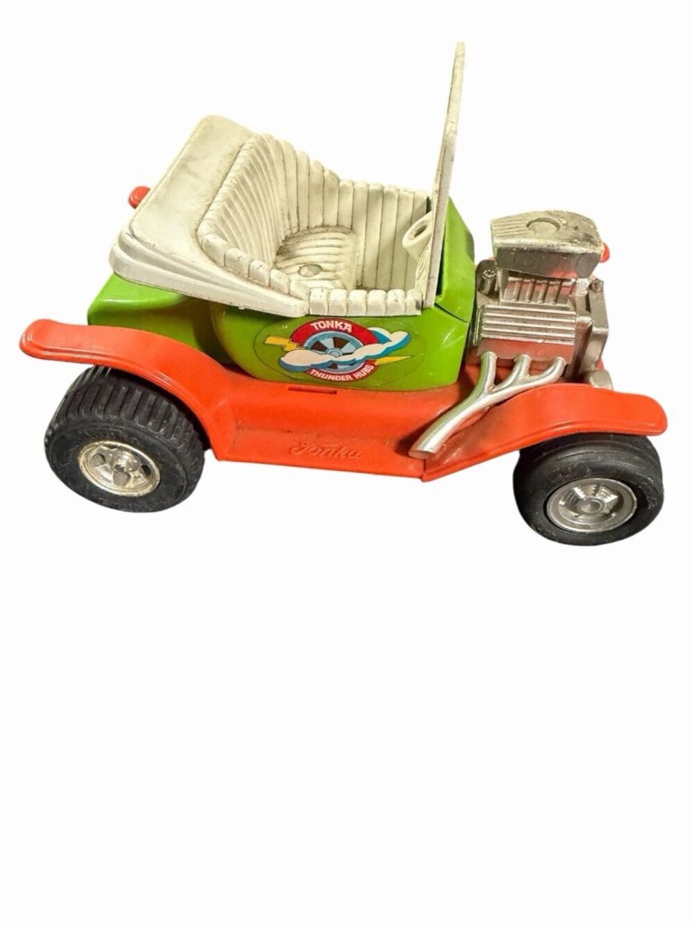 Vintage Tonka “Thunder Hubs” Hot Rod Toy Car – 1970s